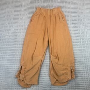 Free People FP Movement Low Tide Pants - Wide Leg Cotton Slouchy XS